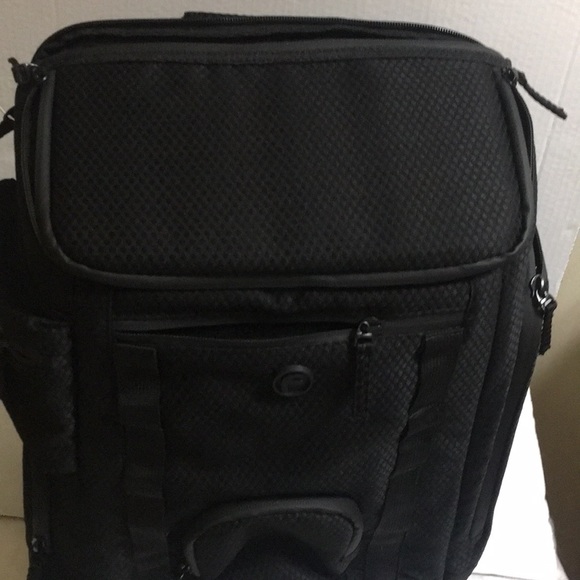 Black Backpack Inside File Laptop Sleeve Set - Picture 7 of 7